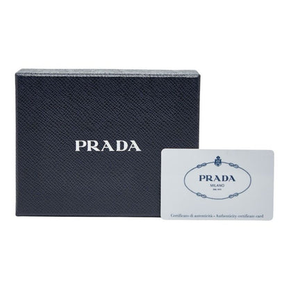 Prada Trifold Compact Wallet 1mh021 Beige Viterodino Leather Women Prada