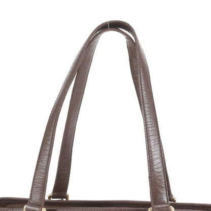 Polar Gucci GG Canvas Sherry Line Charm Leather Tote Bag Shoulder 137396 Women