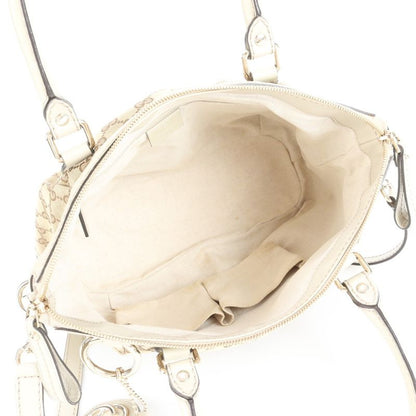 Polar Gucci GG Canvas Sookie 247902 Leather 2WAY Shoulder Bag Crossbody Hand