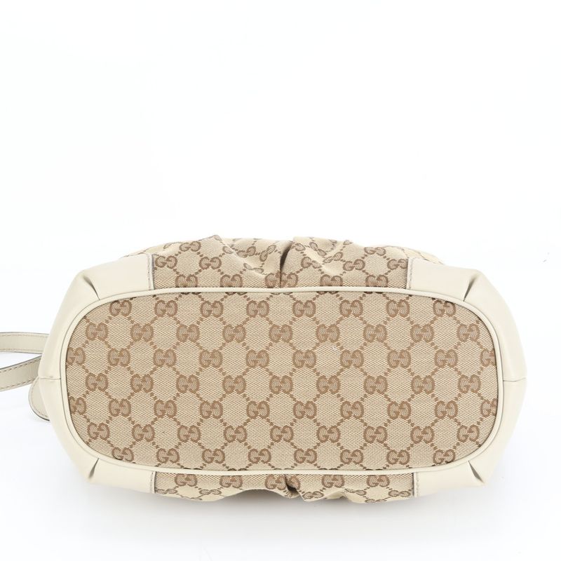 Polar Gucci GG Canvas Sookie 247902 Leather 2WAY Shoulder Bag Crossbody Hand