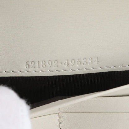 Polar Gucci Horsebit Crossbody Gold Chain Shoulder Wallet 621892 Leather Long