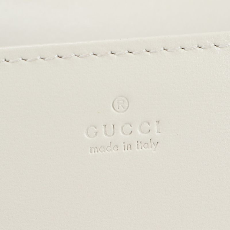 Polar Gucci Horsebit Crossbody Gold Chain Shoulder Wallet 621892 Leather Long