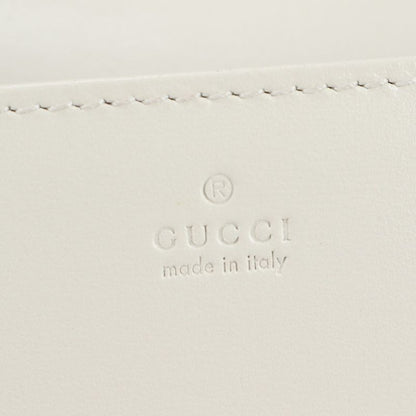 Polar Gucci Horsebit Crossbody Gold Chain Shoulder Wallet 621892 Leather Long