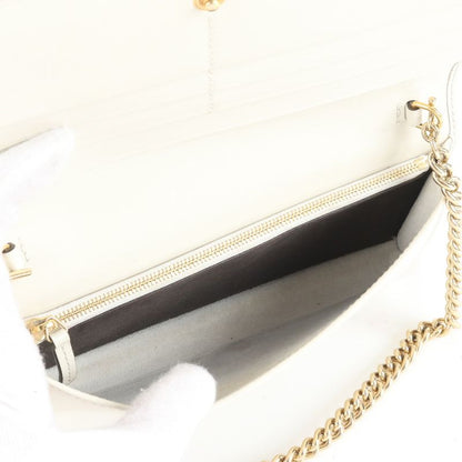 Polar Gucci Horsebit Crossbody Gold Chain Shoulder Wallet 621892 Leather Long