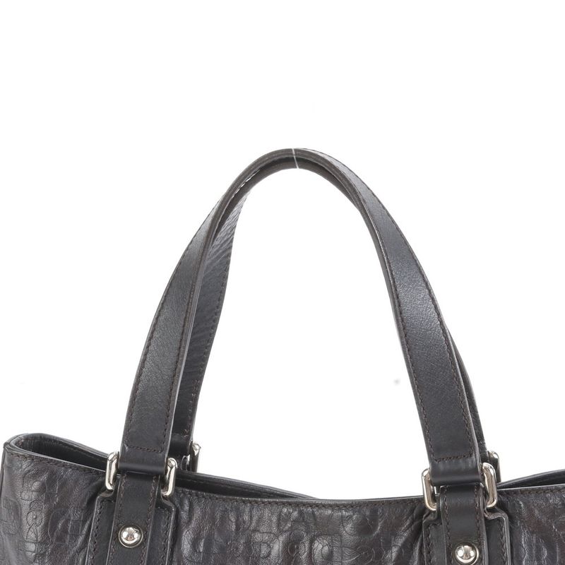 Polar Gucci Horsebit 272392 Leather Tote Bag Hand Brown Silver Hardware Women's