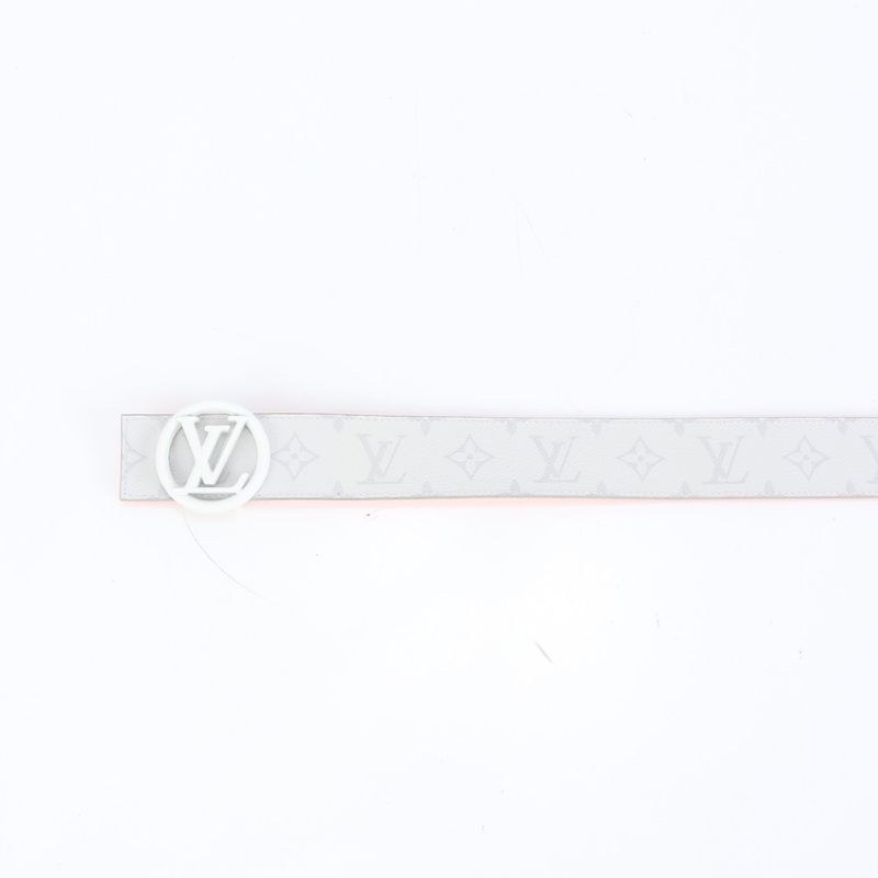 Louis Vuitton Monogram Santure LV Circle Belt M0169 Leather Business Men's EEE