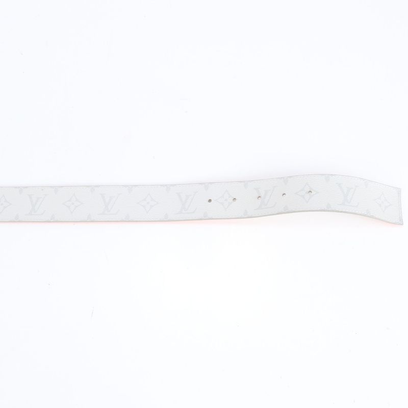 Louis Vuitton Monogram Santure LV Circle Belt M0169 Leather Business Men's EEE