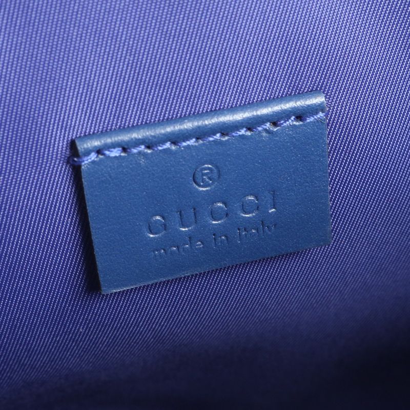 Unused Gucci Star GG Canvas Leather Shoulder Bag Crossbody 664143 Ladies MEE