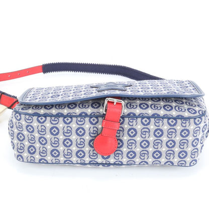 Unused Gucci Star GG Canvas Leather Shoulder Bag Crossbody 664143 Ladies MEE