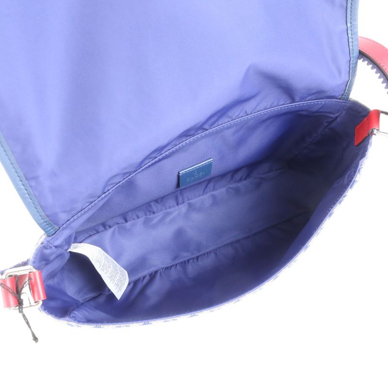 Unused Gucci Star GG Canvas Leather Shoulder Bag Crossbody 664143 Ladies MEE