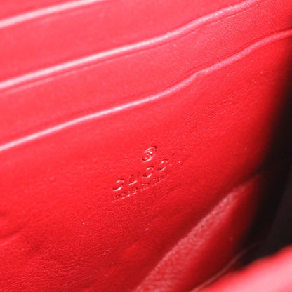 Gucci GG Marmont Velvet Velour Chain Shoulder Wallet Crossbody 474575 Long