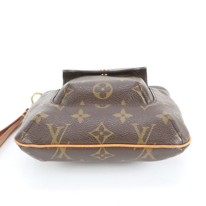 Polar Louis Vuitton Monogram Partition M51901 Leather Handbag Pouch Clutch