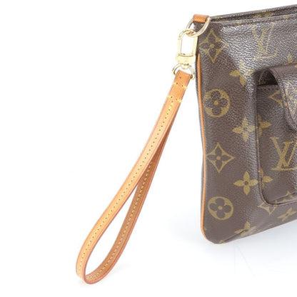 Polar Louis Vuitton Monogram Partition M51901 Leather Handbag Pouch Clutch