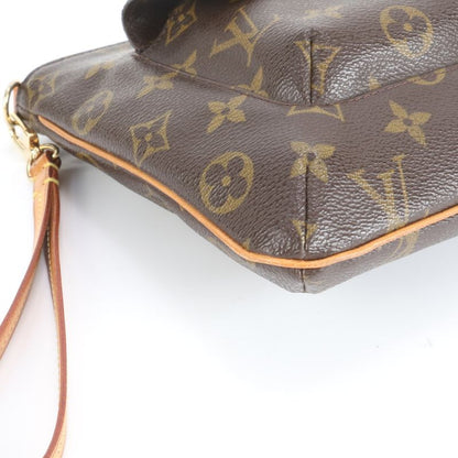 Polar Louis Vuitton Monogram Partition M51901 Leather Handbag Pouch Clutch