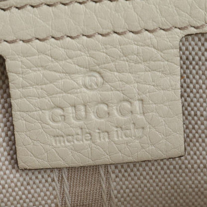 Polar Gucci Interlocking G Leather 2WAY Shoulder Bag Crossbody Hand Tote 338971