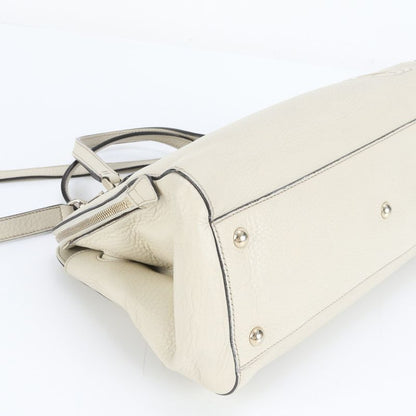 Polar Gucci Interlocking G Leather 2WAY Shoulder Bag Crossbody Hand Tote 338971