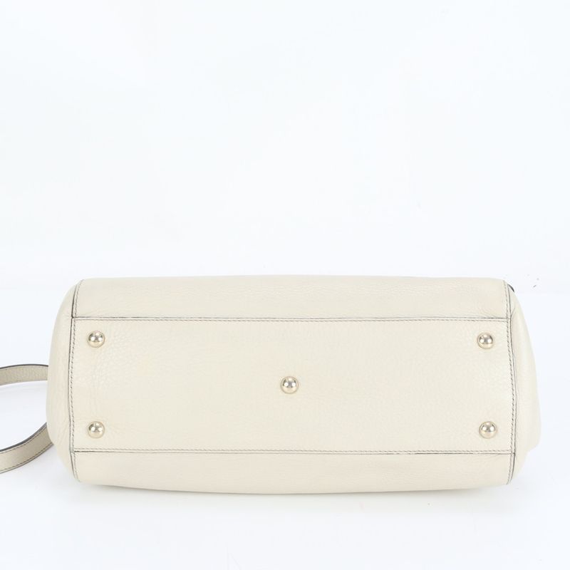 Polar Gucci Interlocking G Leather 2WAY Shoulder Bag Crossbody Hand Tote 338971