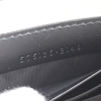 Unused Gucci GG Supreme Taiga Print 575136 Leather Second Bag Clutch Black