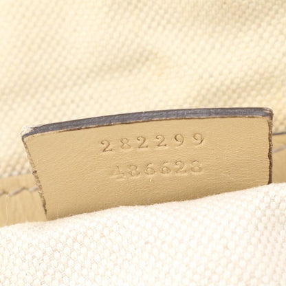 Guccissima Scarlet Leather 2WAY Shoulder Bag Crossbody Hand Tote 282299 Genuine