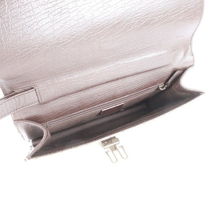 Polar Gucci GG Supreme Leather Second Bag 131213 Clutch Brand Gents Brown Men's