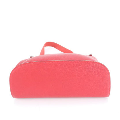 Polar Hermes □F Mark Sherpa Bandouliere Leather Shoulder Bag Shoulder One