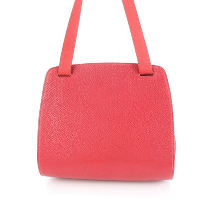 Polar Hermes □F Mark Sherpa Bandouliere Leather Shoulder Bag Shoulder One