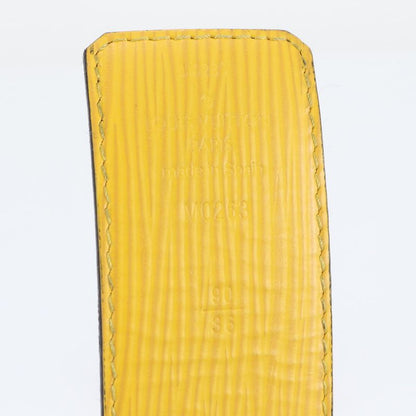 Extreme Louis Vuitton Monogram Eclipse Epi Santure LV Initial Reversible Belt