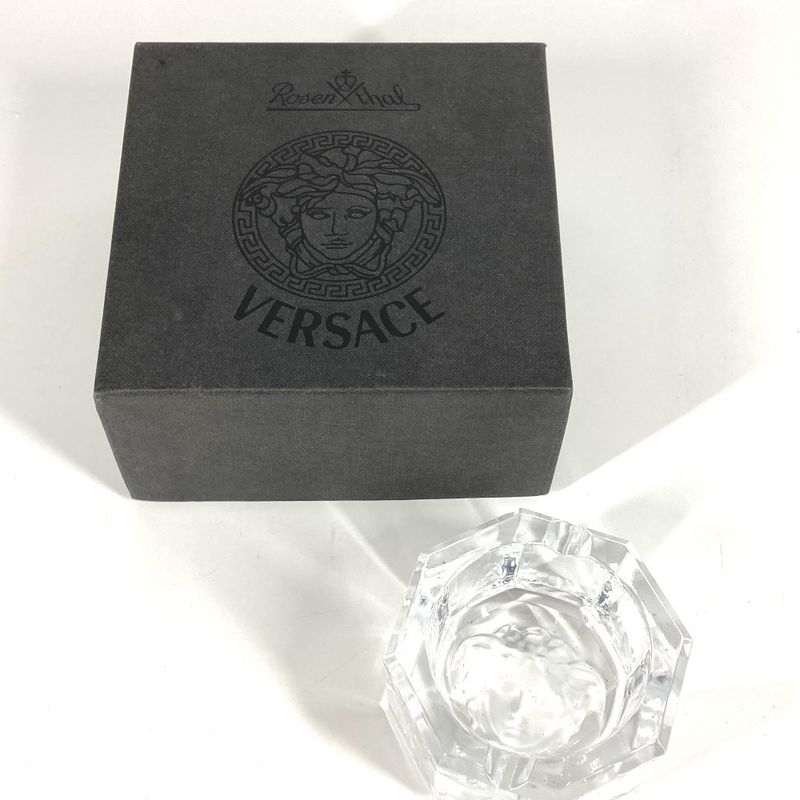 Versace Ashtray Medusa 7cm (2.76in) Glass Clear