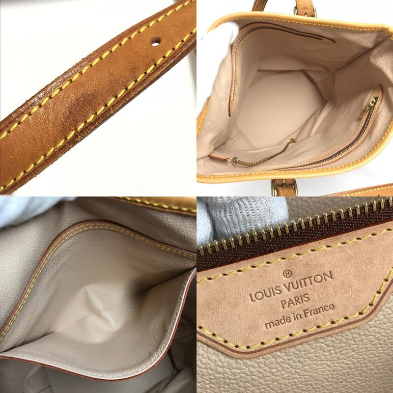 Louis Vuitton Shoulder Bag Bucket GM Bucket GM M42236 Monogram Canvas Brown