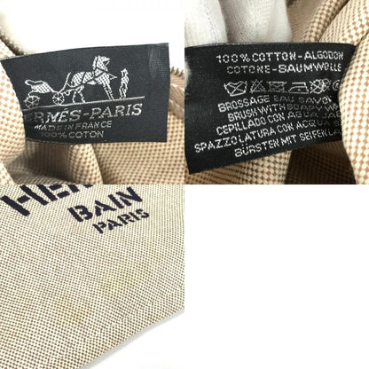 Hermes Shoulder Bag Sebas de Plage Logo Cotton Multicolor