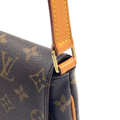 Louis Vuitton Musette Salsa Short Strap Monogram Monogram Leather ×PVC Brown Shoulder Bag