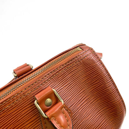 Louis Vuitton Speedy 25 Epi Kenya Brown Leather Brown Handbag Gold M43013