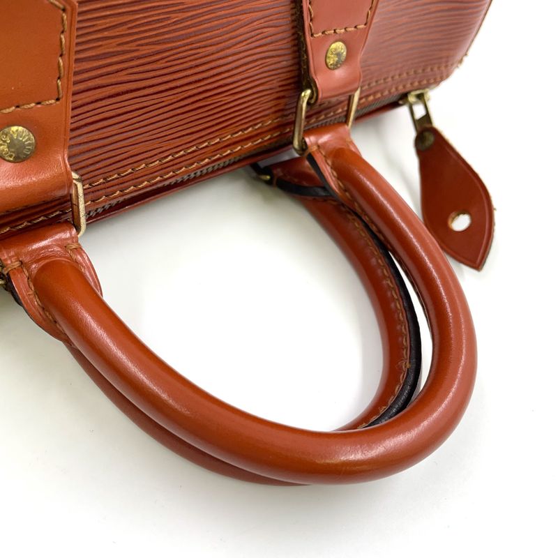 Louis Vuitton Speedy 25 Epi Kenya Brown Leather Brown Handbag Gold M43013