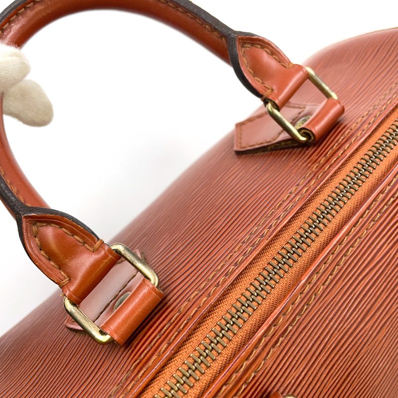 Louis Vuitton Speedy 25 Epi Kenya Brown Leather Brown Handbag Gold M43013