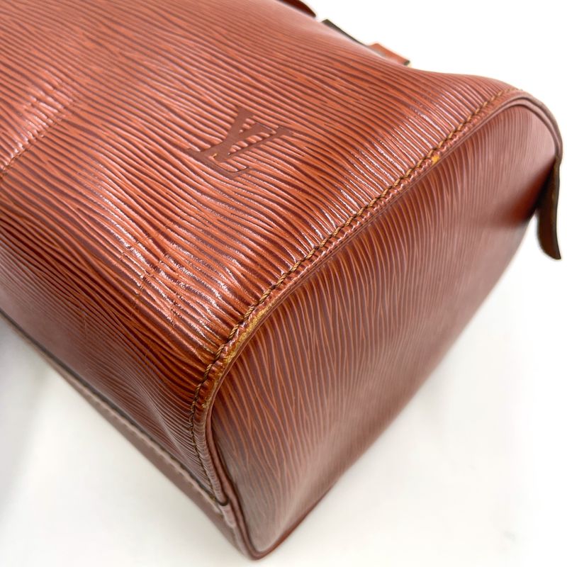 Louis Vuitton Speedy 25 Epi Kenya Brown Leather Brown Handbag Gold M43013
