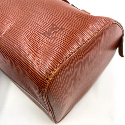 Louis Vuitton Speedy 25 Epi Kenya Brown Leather Brown Handbag Gold M43013