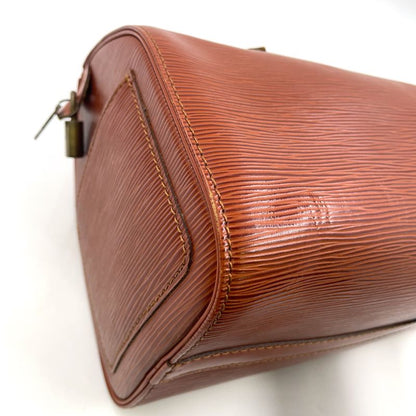 Louis Vuitton Speedy 25 Epi Kenya Brown Leather Brown Handbag Gold M43013