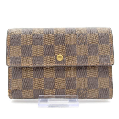Louis Vuitton Damier Porte Trouss Eau Etui Papier N61202 Ebène