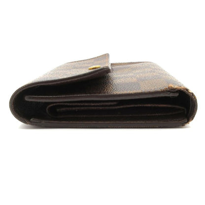 Louis Vuitton Damier Porte Trouss Eau Etui Papier N61202 Ebène