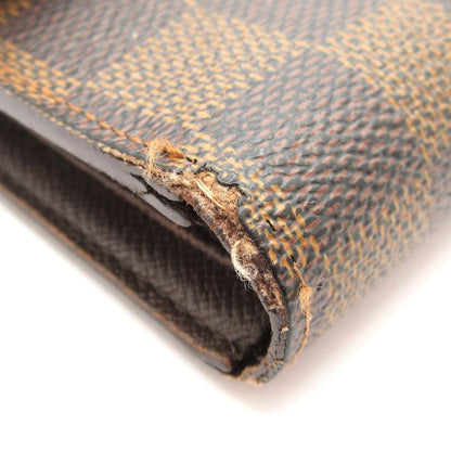 Louis Vuitton Damier Porte Trouss Eau Etui Papier N61202 Ebène