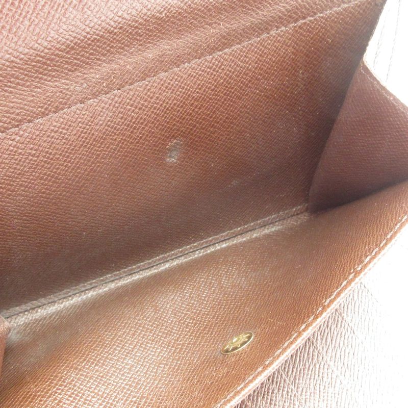 Louis Vuitton Damier Porte Trouss Eau Etui Papier N61202 Ebène