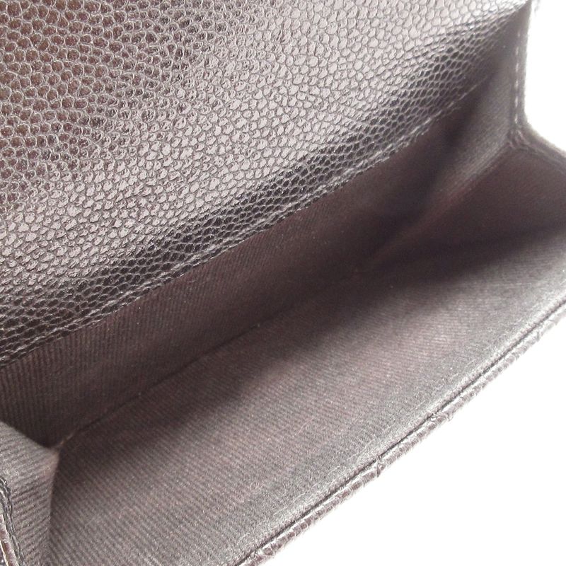 Chanel Trifold Wallet Matelasse Classic Small Flap Wallet Black Gold Hardware