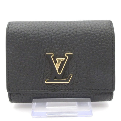 Louis Vuitton Bifold Wallet Capucines Portefeuille Capucines Tiny M12149 Noir