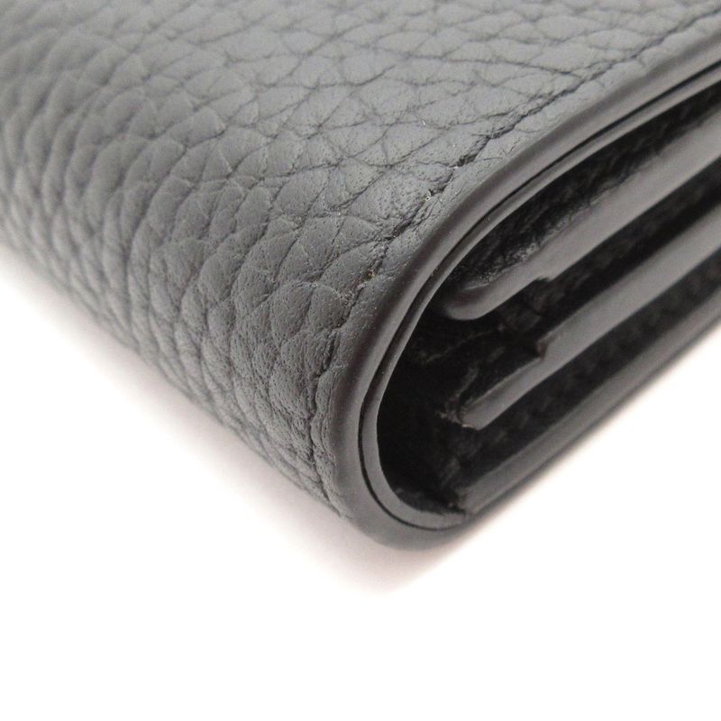 Louis Vuitton Bifold Wallet Capucines Portefeuille Capucines Tiny M12149 Noir