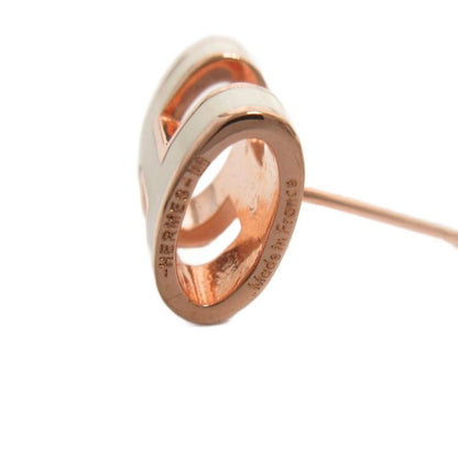 Hermes Pop Ash Mini H Earrings Stud Earrings Accessories White Pink Gold AA