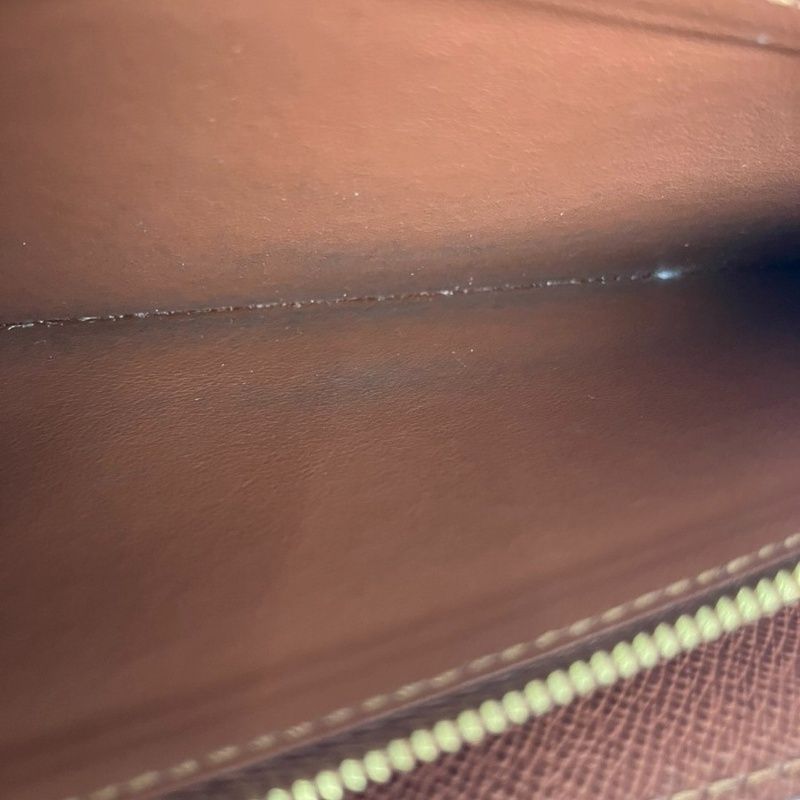 Louis Vuitton M60531 Monogram Portefeuille Sarah Long Wallet Brown