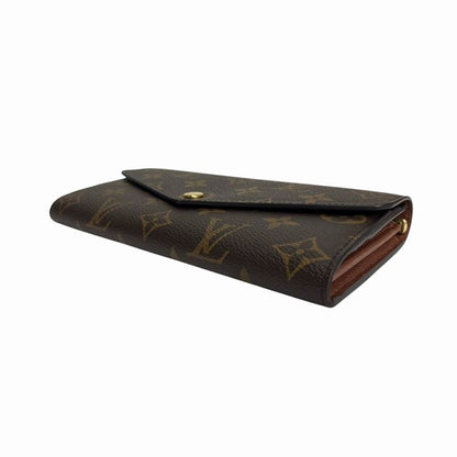 Louis Vuitton M60531 Monogram Portefeuille Sarah Long Wallet Brown