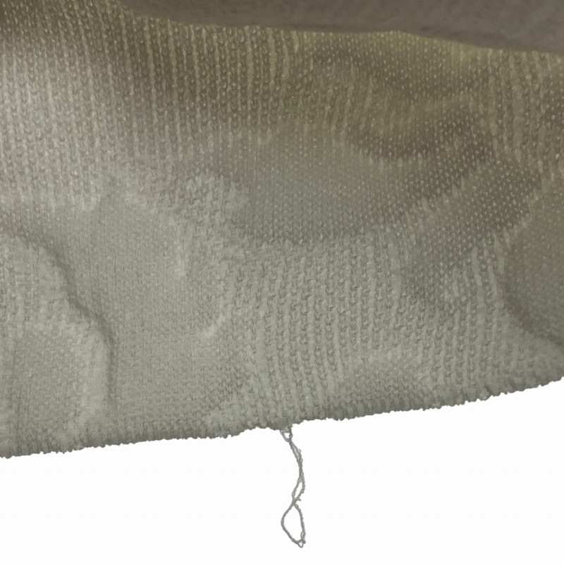 Chanel Dress Sleeveless Coco-mark Damask Embossed P45387k04766 White 36 S