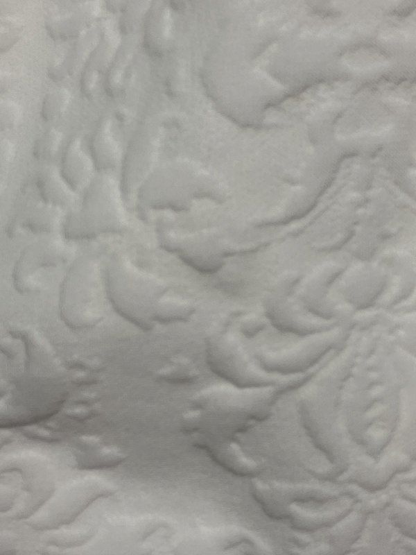 Chanel Dress Sleeveless Coco-mark Damask Embossed P45387k04766 White 36 S