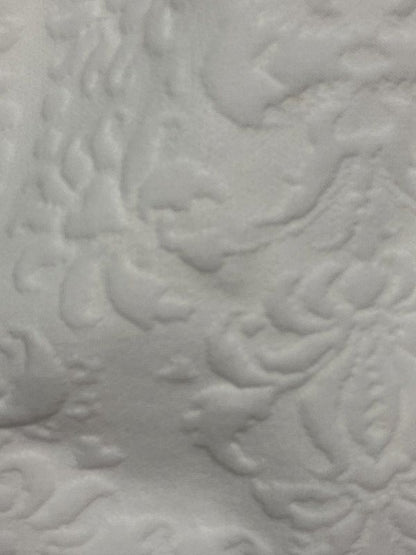 Chanel Dress Sleeveless Coco-mark Damask Embossed P45387k04766 White 36 S